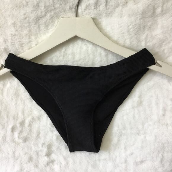 H&M Black Striped Bikini Bottom - Picture 1 of 13